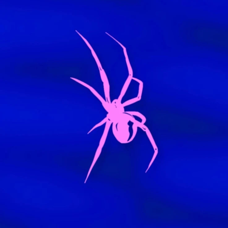 Autocollante réflexive agressive "Black Widow"