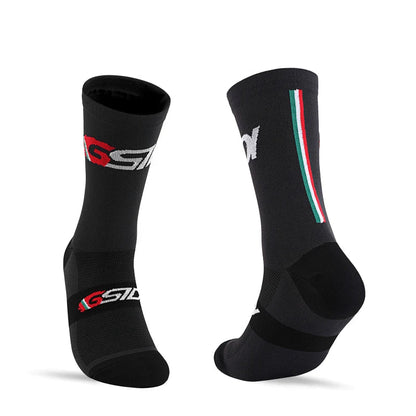 High-Performance Mid-Calf Cycling Socks