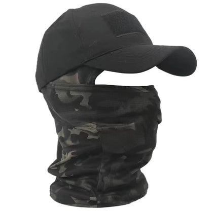 Tactical Balaclava & Cap Set – Full Face Sun Protection