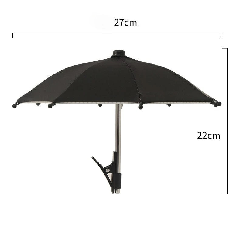 Ombrello parasole per cellulare