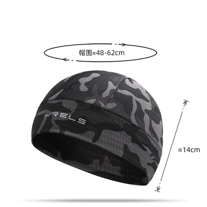 Ice Silk Breathable Cycling Skull Cap