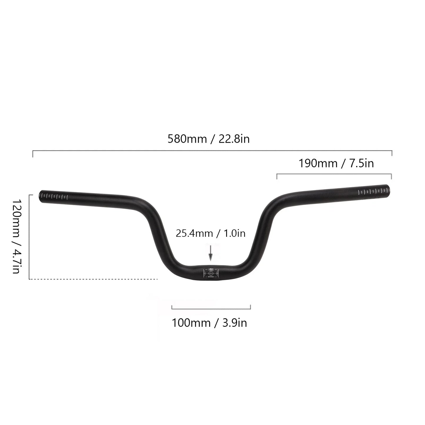 Extra Long Aluminum Handlebar 