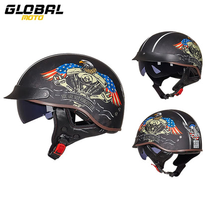 Retro Half-Shell Cycling Helmet