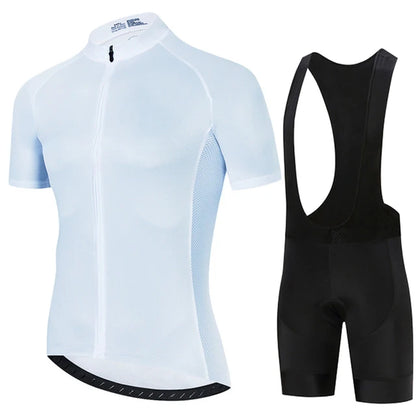 Cycling Jersey and Bib Shorts Set 