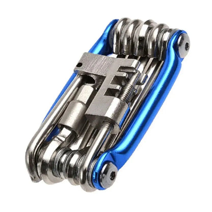 11-in-1 Bicycle Repair Multi-Tool – Aluminum Alloy