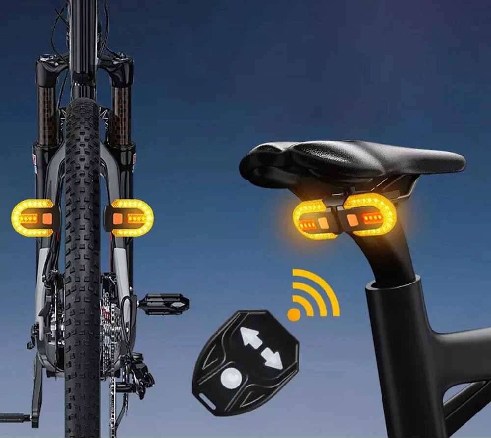 Bike Tail Light with Turn Signals