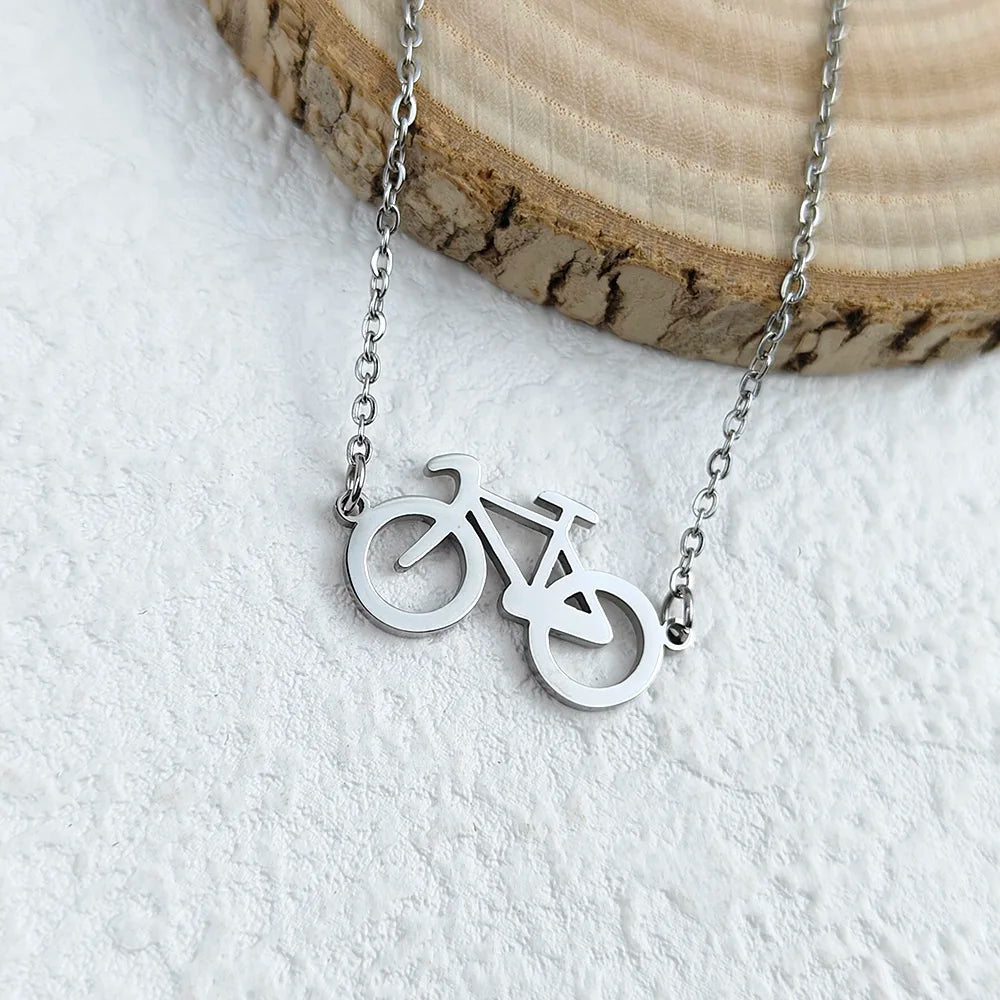 Fun Bicycle Necklace Collar