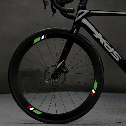 Décalcomanies à vélos réfléchissantes en diamant