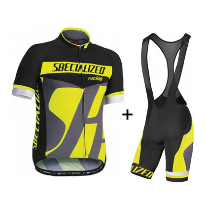 Cycling Jersey Set with Gel Pad 