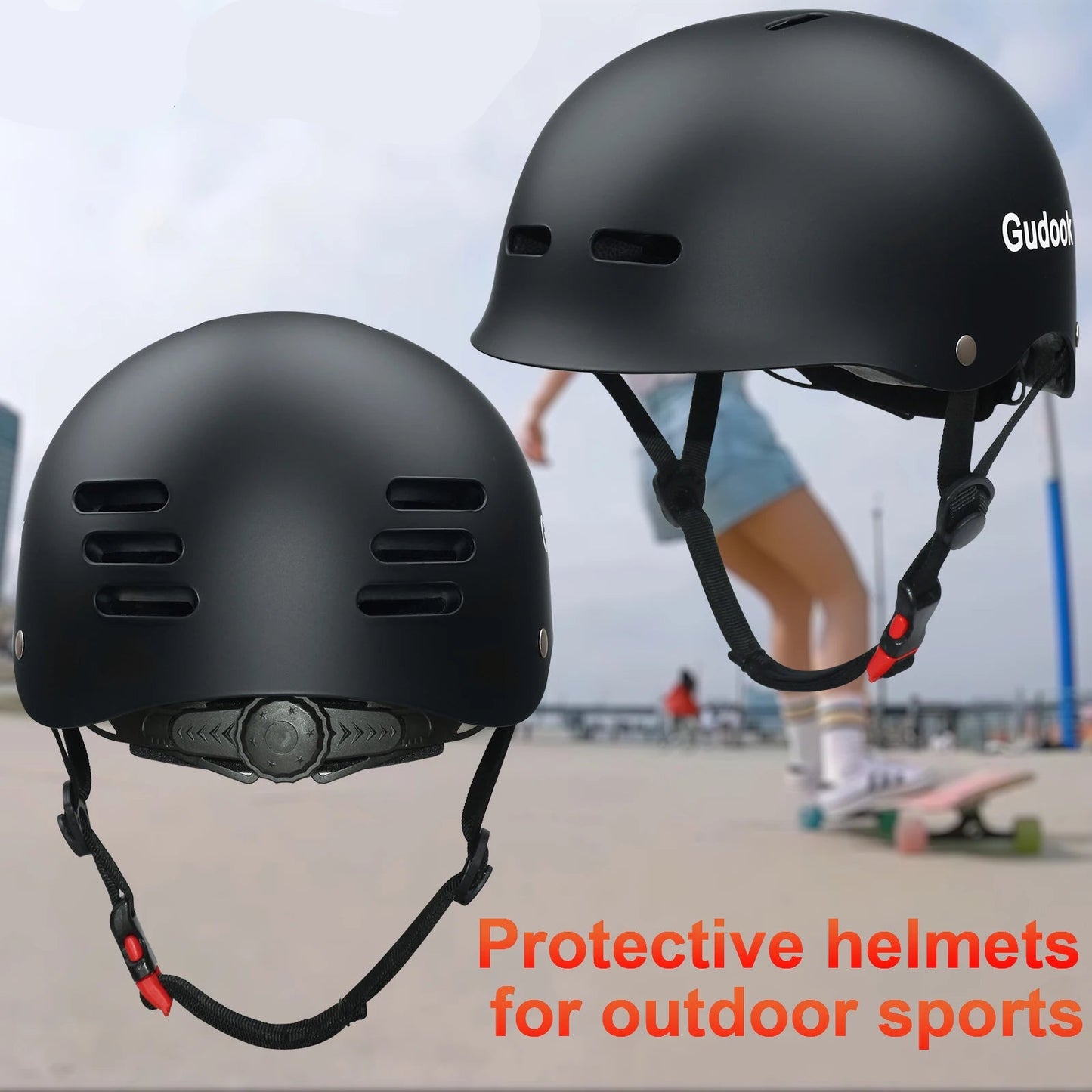 Multi-Sport Hard Shell Helmet