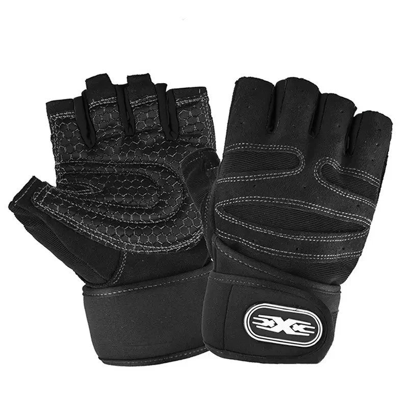 Half-Finger Cycling Gloves – Shock-Absorbing, Breathable | M–XL