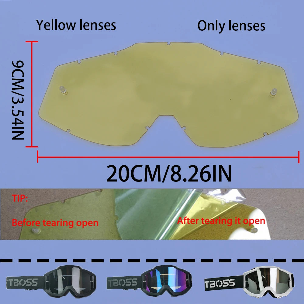 Dustproof Racing Glasses