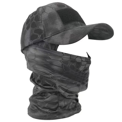 Tactical Balaclava & Cap Set – Full Face Sun Protection