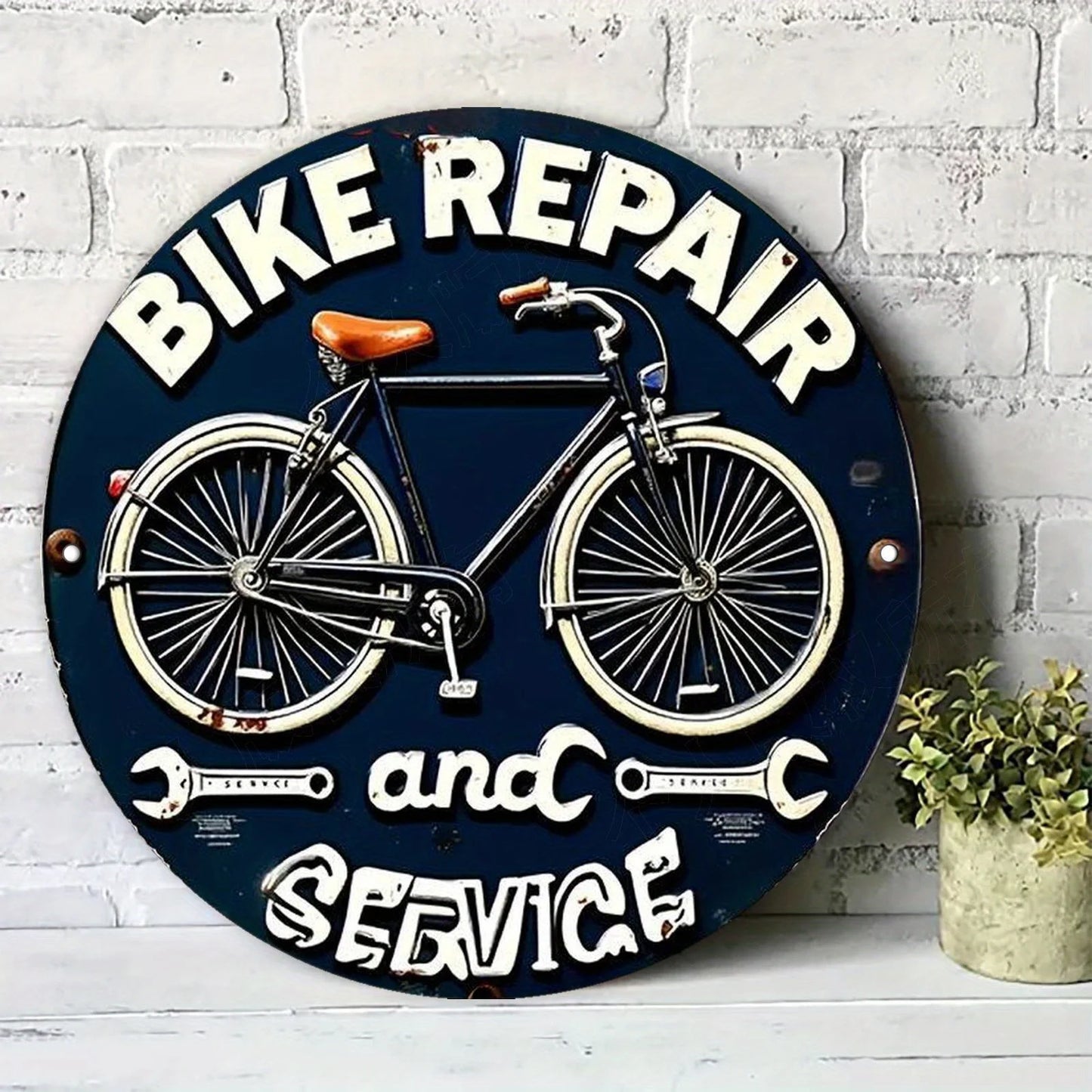 Bicycle Repair Wall Art Fans
