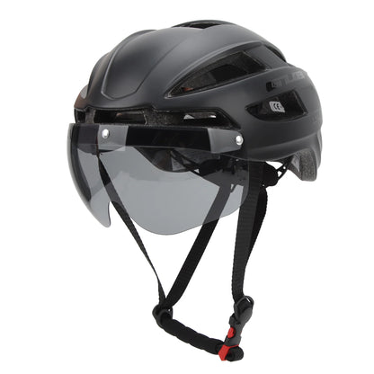 Cycling Helmet with Integrated Light