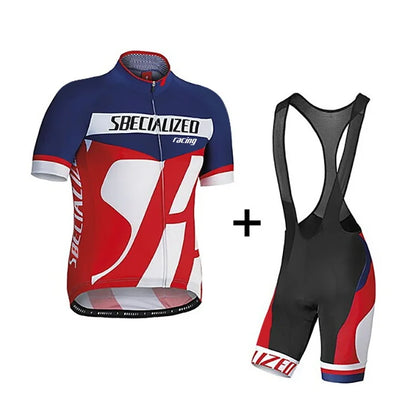 Cycling Jersey Set with Gel Pad 