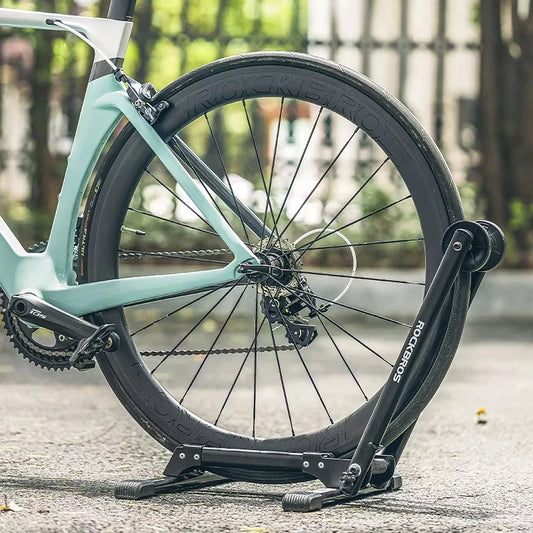 Indoor Bicycle Parking Stand – Floor Storage Rack for Road & MTB