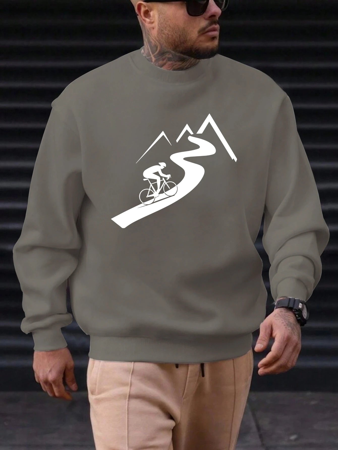 Mountain Road Cycling Sweatshirt