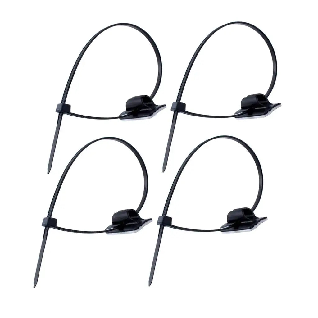 Brida para cables autoblocante para bicicleta de 4 piezas 