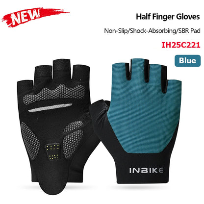 Breathable Fingerless Cycling Gloves