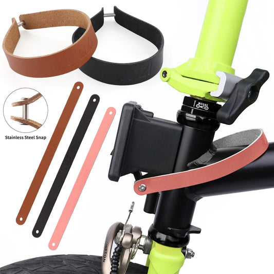 Klassische Leder -Fahrrad -Fahrradbänder