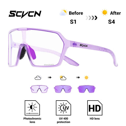 Ultra-Light Photochromic Sports Sunglasses
