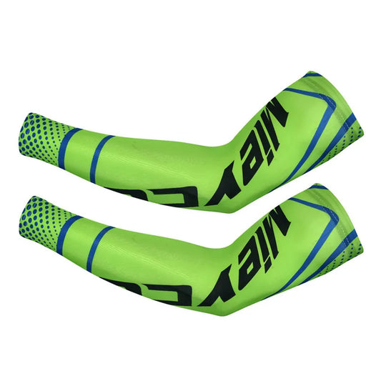 UV Protection Cycling Arm Sleeves – Breathable Ice Silk, Unisex