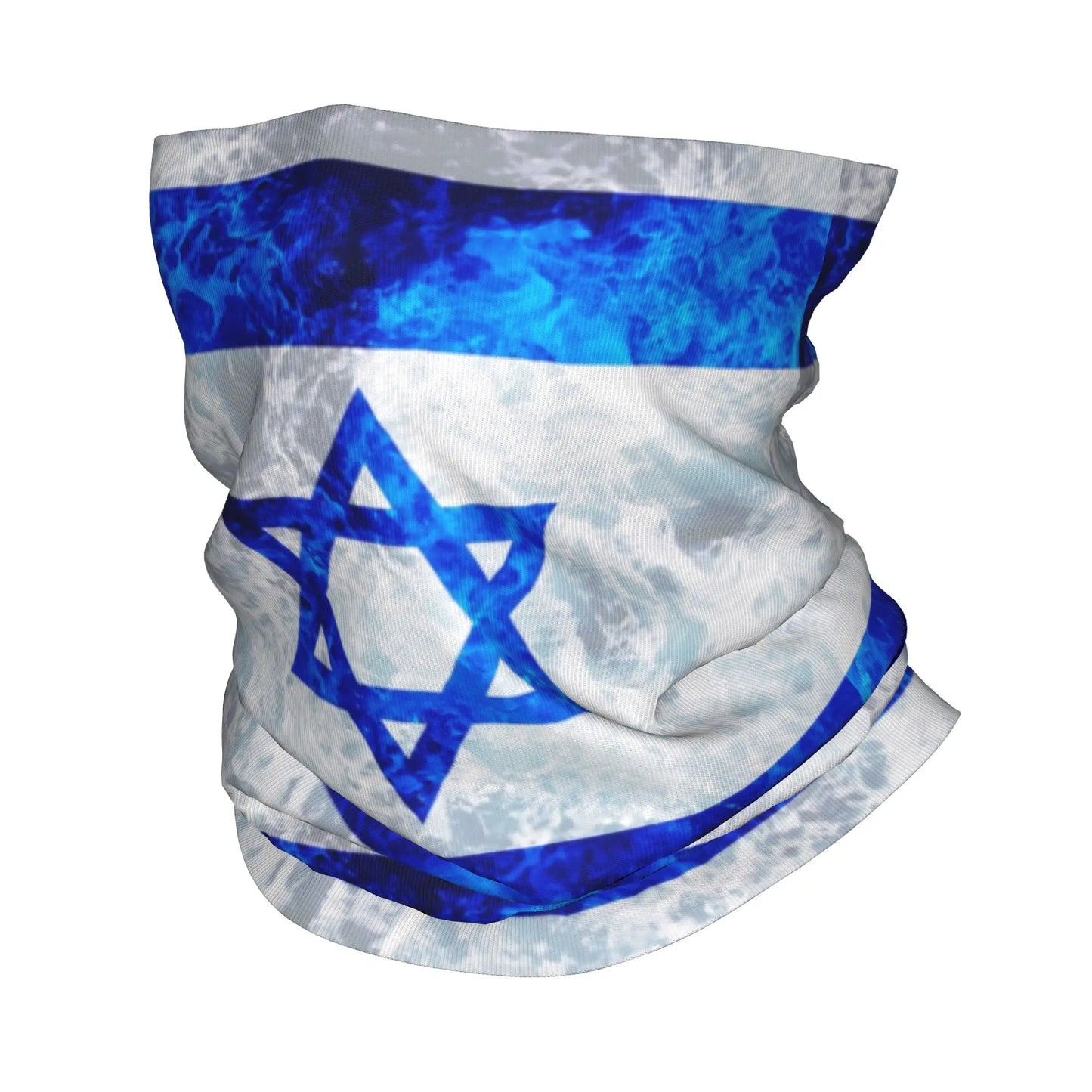 Cuello de diadema de invierno con bandera de Israel