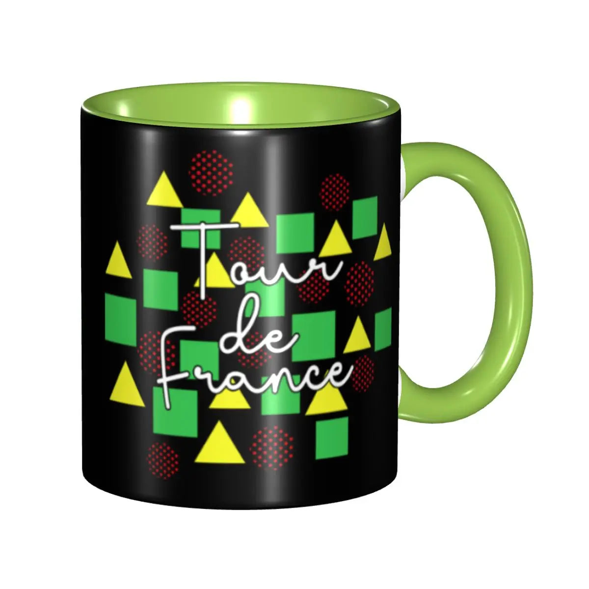 Cycling Race Ceramic Coffee Mug – 330ml Gift for Cyclists