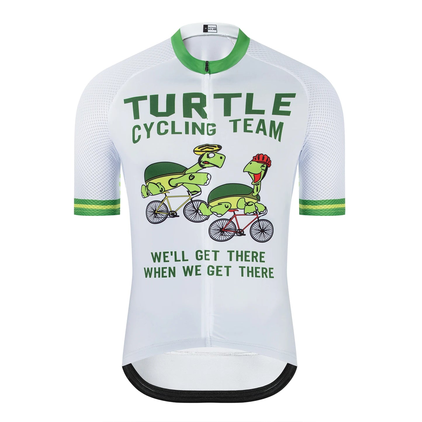 Das Trikot "Turtle Cycling Team"