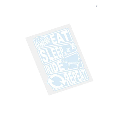 Reflective Waterproof Bicycle Frame Stickers – Top Tube Decals