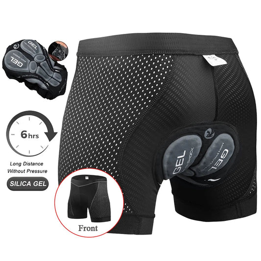 Cycling Shorts Gel Pad Shockproof 