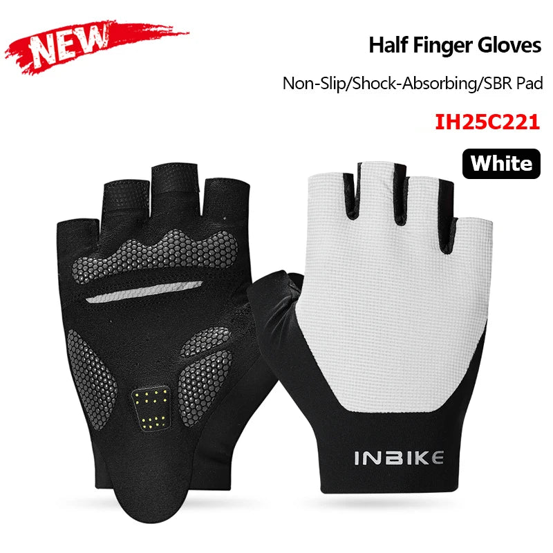 Breathable Fingerless Cycling Gloves