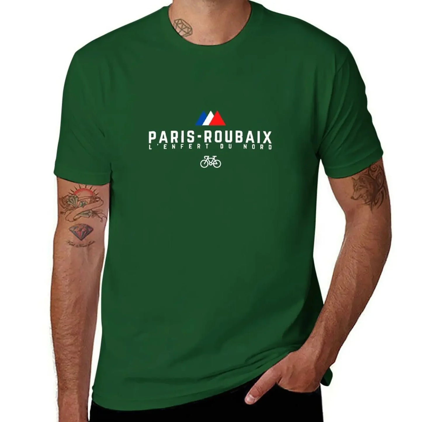 Camiseta estilo Paris-Roubaix