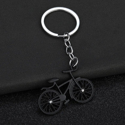Llavero con diseño de bicicleta. 