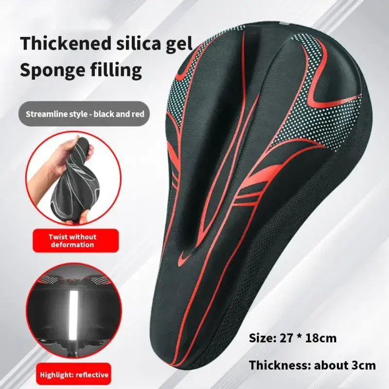 Thickened Silica Gel Bicycle Seat Cover
