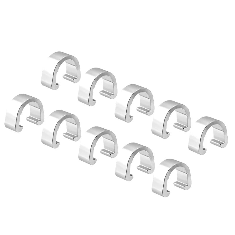 10Pcs Bicycle Frame U Buckle for Brake Cable 