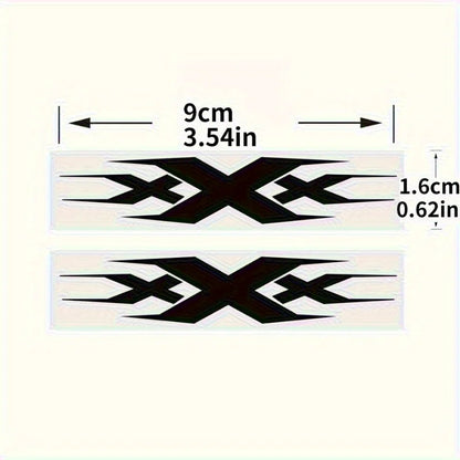 Bicycle Decal Waterproof 2PCS 