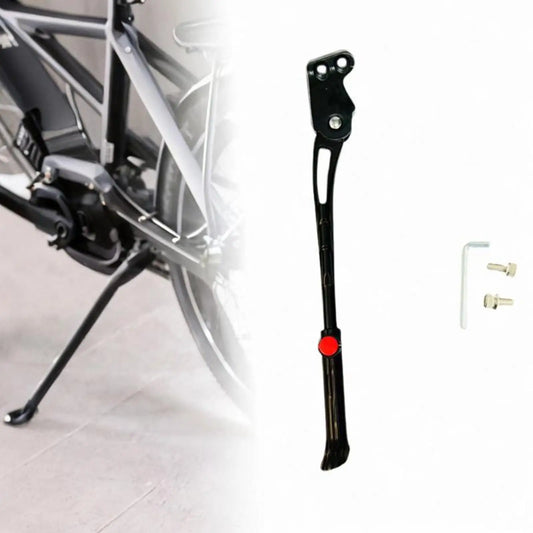 Adjustable Aluminium Bike Kickstand – Single Leg Bicycle Parking Stand