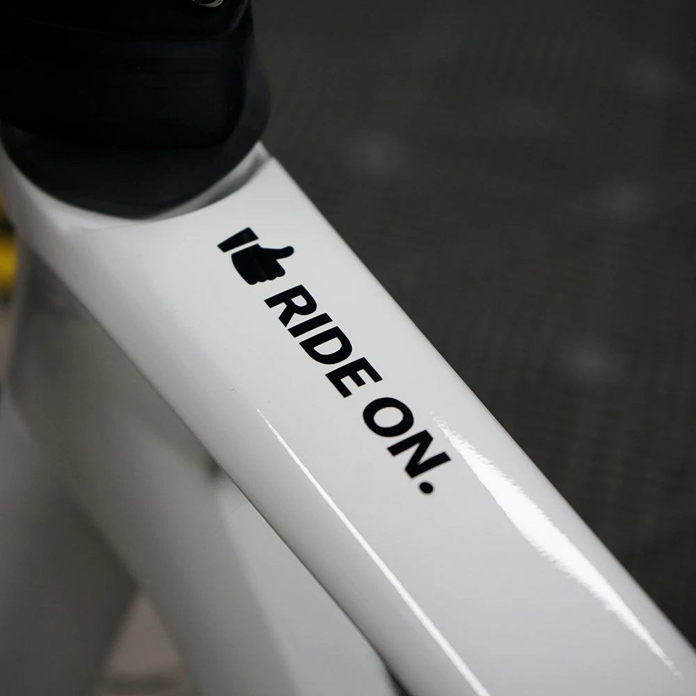 Ride On Thumbs-Up Bicycle Decals