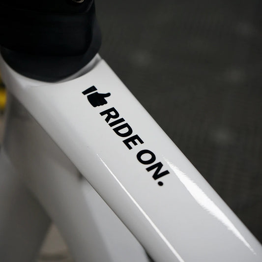 Ride On Thumbs-Up Bicycle Decals