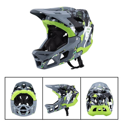 Full-Face Mountain Bike Helmet
