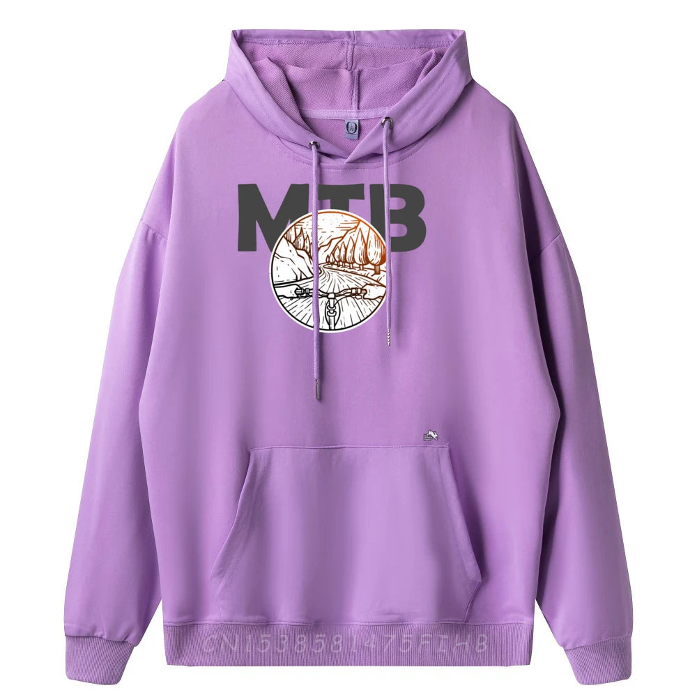 Mountain Bike Graphic Hoodie Man 