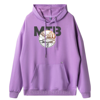 Mountain Bike Graphic Hoodie Man 