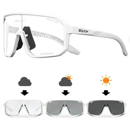 Photochromic Cycling Glasses
