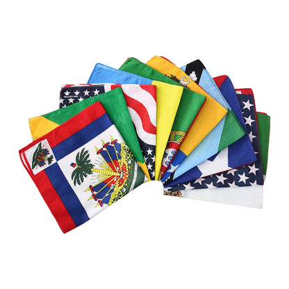 Cotton Bandana National Flag Cyclist 