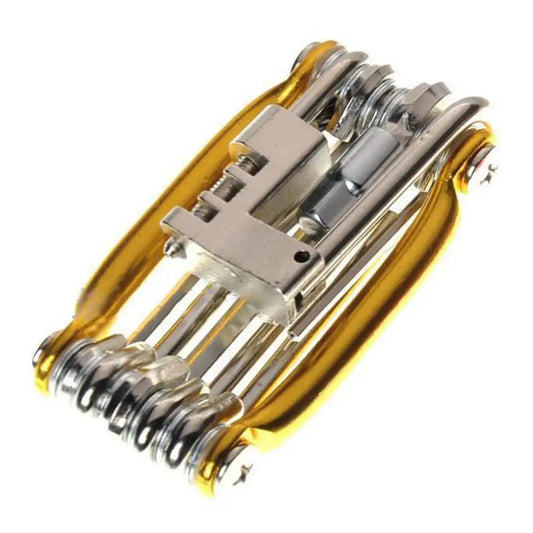 11-in-1 Bicycle Repair Multi-Tool – Aluminum Alloy