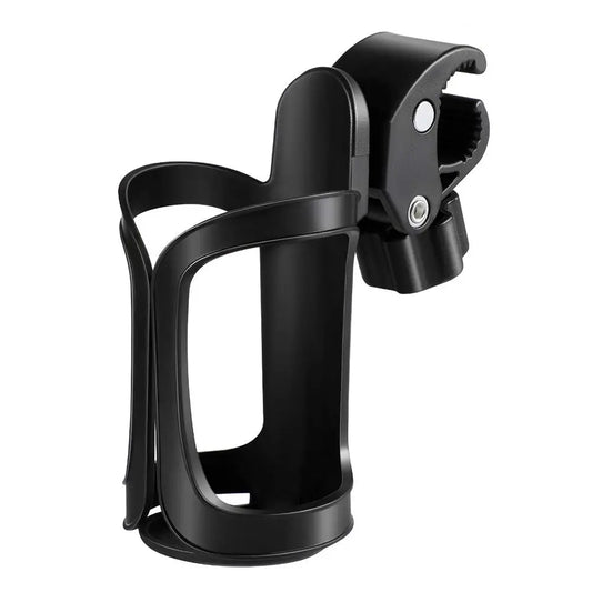 360° Rotating Bike & Stroller Bottle Holder – Universal Clip-On Cup Cage