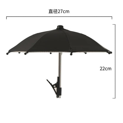 Ombrello parasole per cellulare