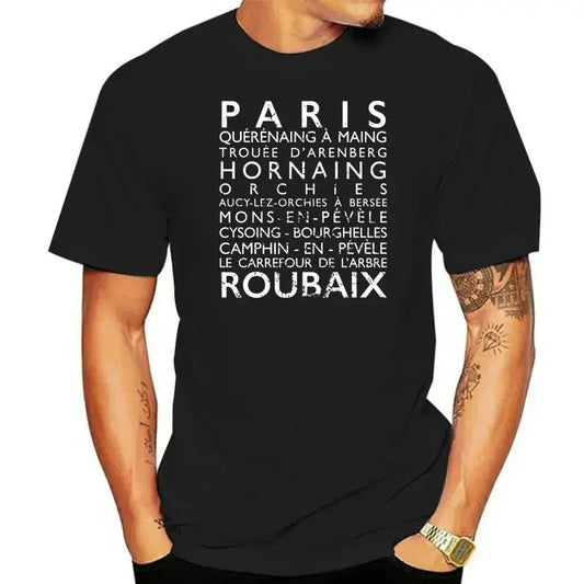 T-Shirt cycliste Paris Roubaix